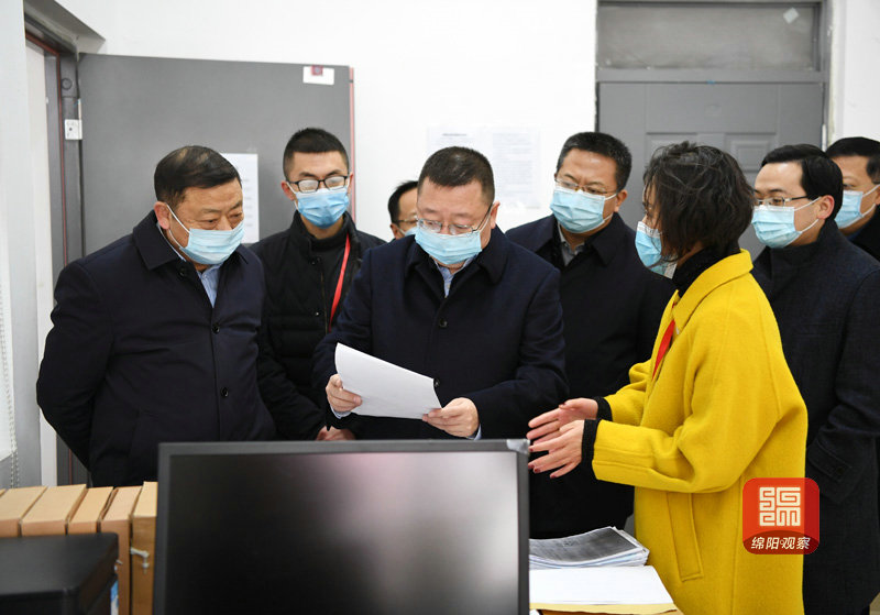 2021年1月7日，元方調(diào)研新冠肺炎疫情防控工作2  張莉 攝.jpg
